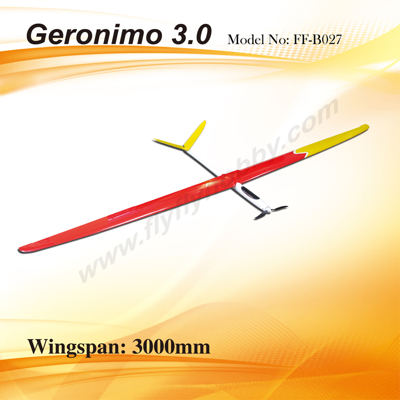 GERONIMO 3m Electric_Kit w/motor&prop